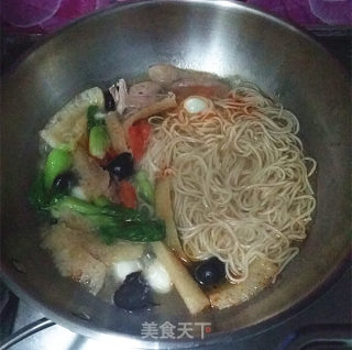 Nine Fresh Noodles recipe