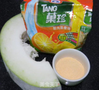 Winter Melon with Orange Juice recipe