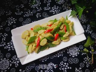 #团圆饭# Fried Corn Peas with Bamboo Shoots recipe