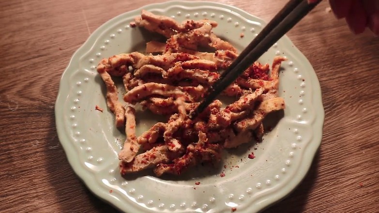 Microwave Dried Chicken Breast recipe