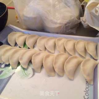 Dumplings with Lard Residue and Shredded Radish recipe