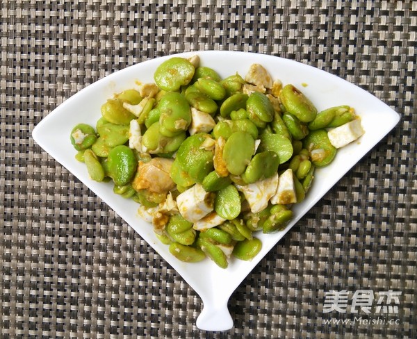 Stir-fried Green Beans with Salted Egg recipe