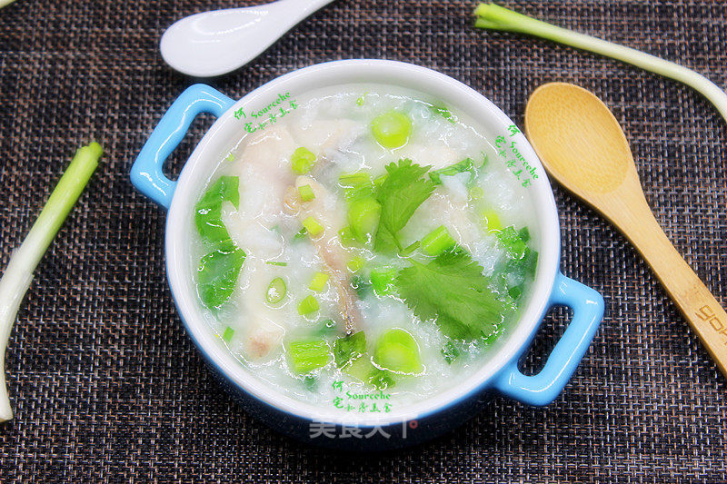 Choy Sum Fish Congee recipe