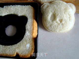 Cute Breakfast---panda Sandwich recipe