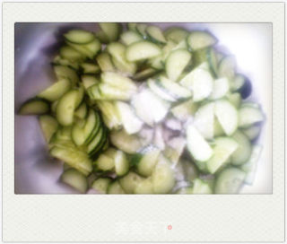 Fried Cucumber with Sliced Pork recipe