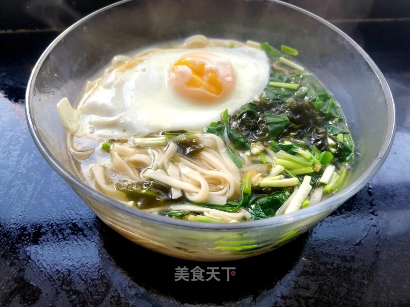 Kuaishou Garlic Yellow Sour Noodle Soup recipe