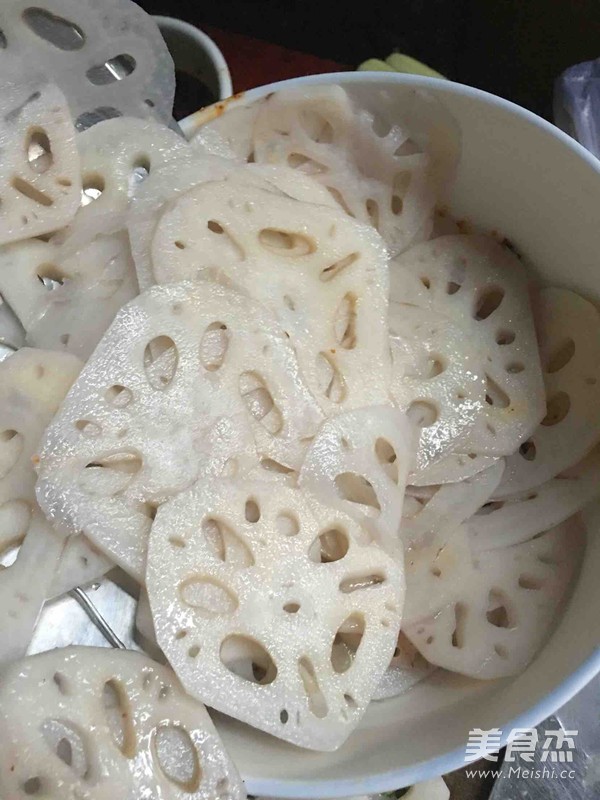 Cold Lotus Root Slices recipe
