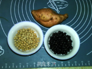 Sweet Potato Two Bean Soy Milk recipe