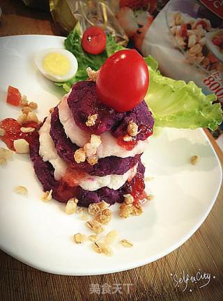 Purple Potato Yam Puree recipe