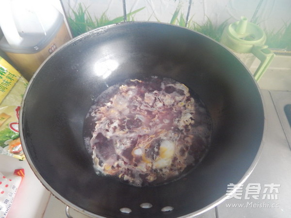 Black Rice Wine Stuffed Egg Soup recipe