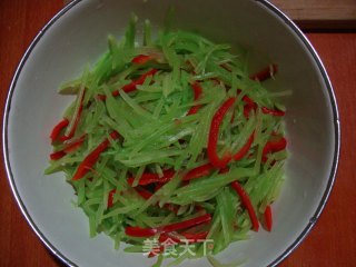 Simmered Lettuce Shreds recipe