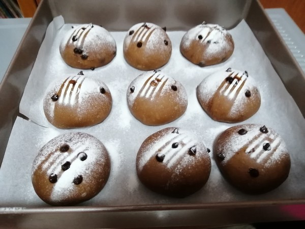 Chocolate Soft European Buns recipe