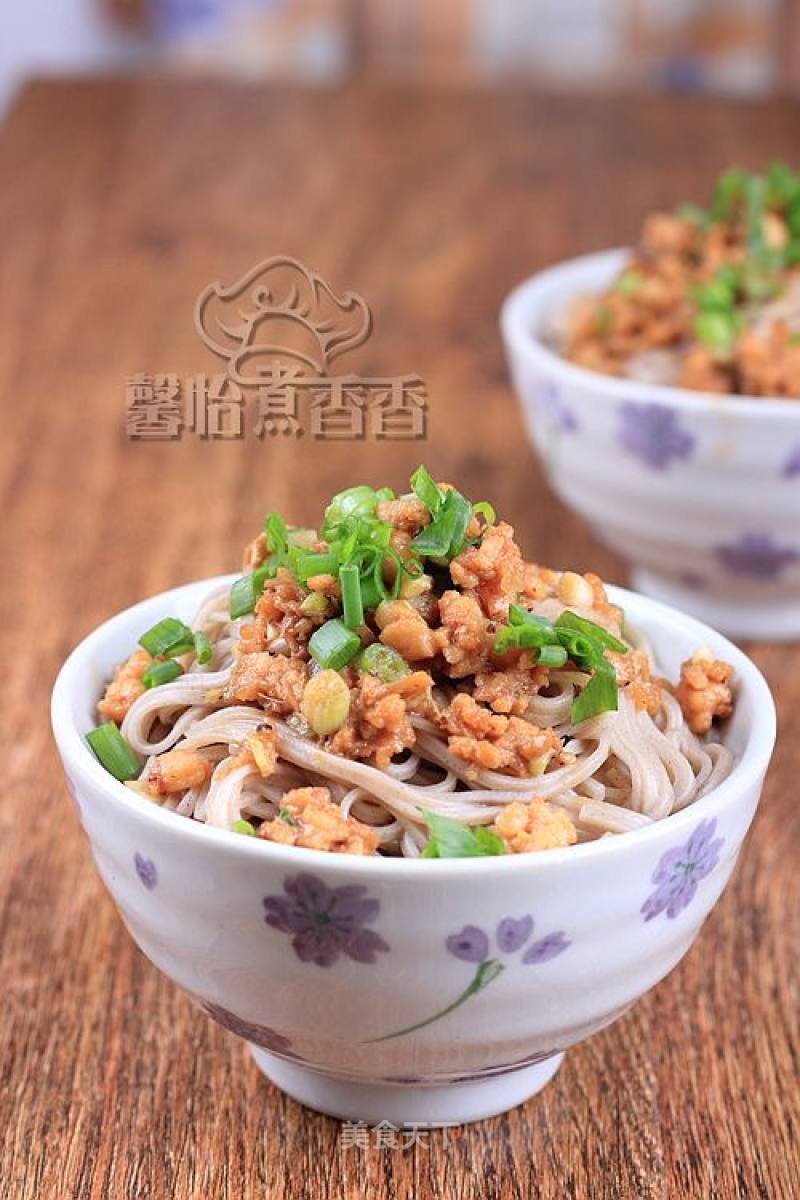 How Can Whole Grains be More Nutritious? One-scallion Soba Noodles with Shrimp Paste recipe