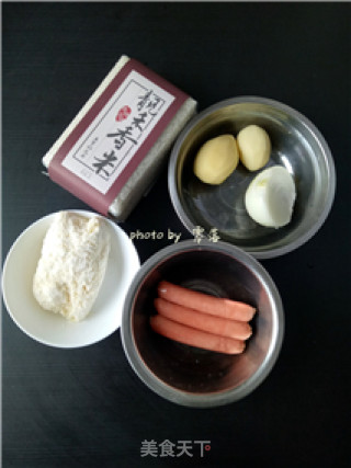 【sichuan】ham Baked Rice recipe