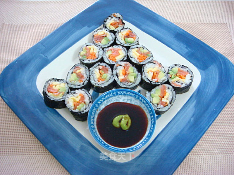 Easy Hand-rolled Sushi recipe