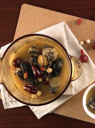 Abalone and Black Chicken Soup recipe