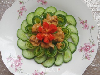 Cucumber with Sesame Sauce recipe