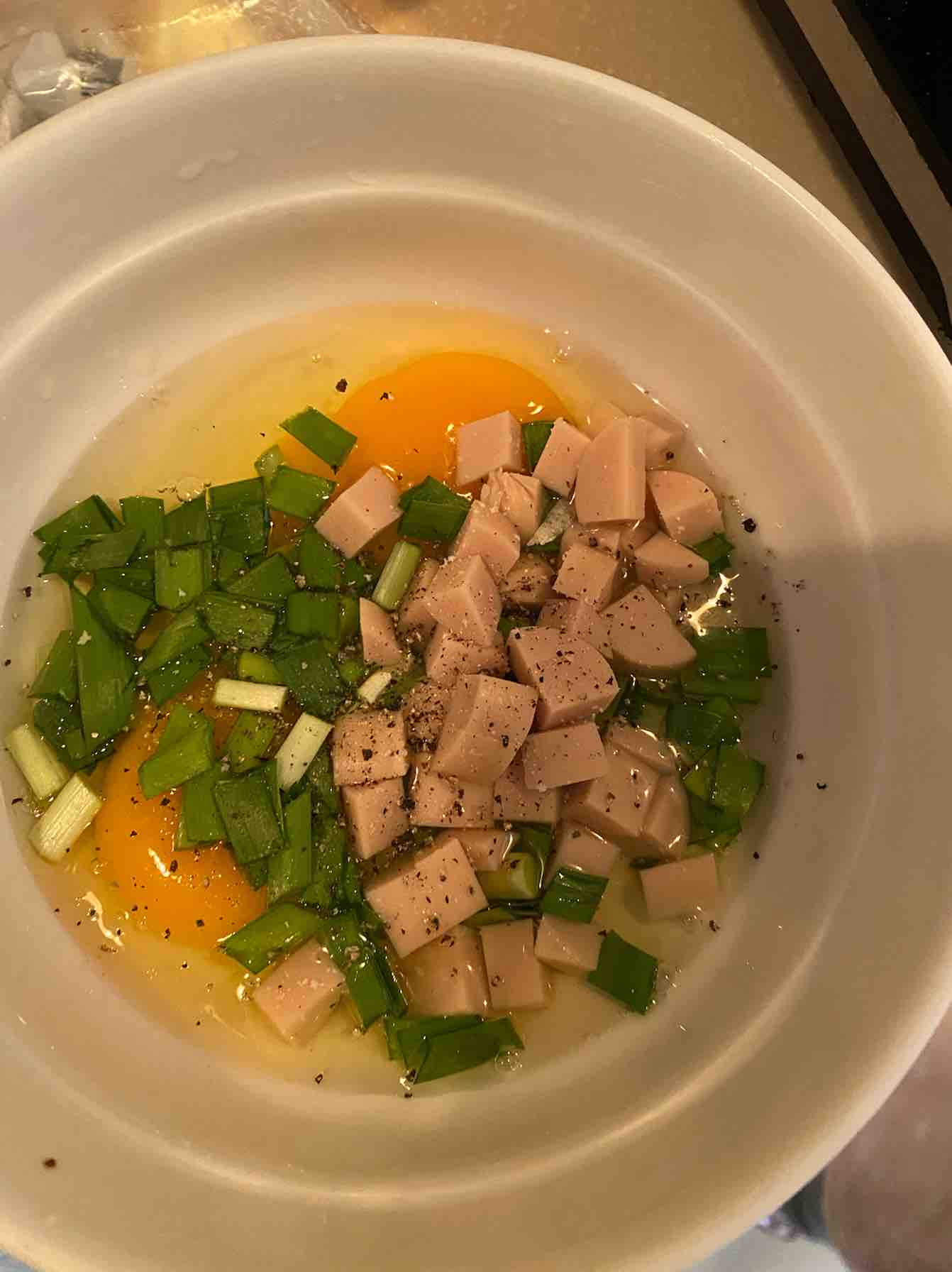 Pan-fried Small Buns ➕ Curry Shrimp Set Meal recipe