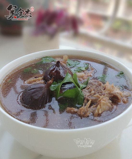 Black Garlic Pork Ribs Soup recipe