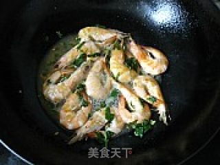 Chuntou Prawns (with Potato Shreds) recipe