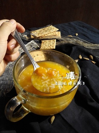 Pumpkin Japonica Rice Porridge recipe