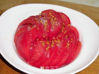 Icy Flavor---osmanthus Iced Tomato recipe