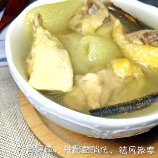 Milk Root Bamboo Fungus Chicken Soup recipe