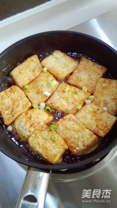 Tofu with Abalone Sauce recipe