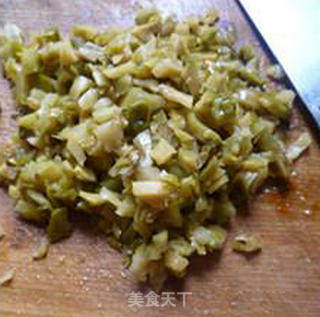 Mustard and Plum Peas Dumplings recipe