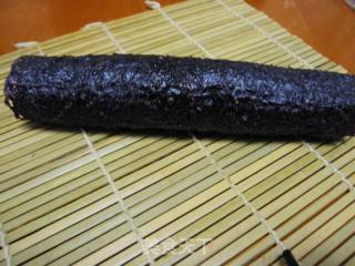 Produced by Xiaowenzi~~【spicy Ham and Floss Sushi】 recipe