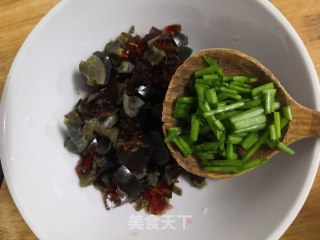 Tofu with Preserved Egg recipe