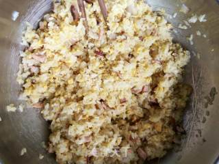 Steamed Glutinous Rice Balls recipe