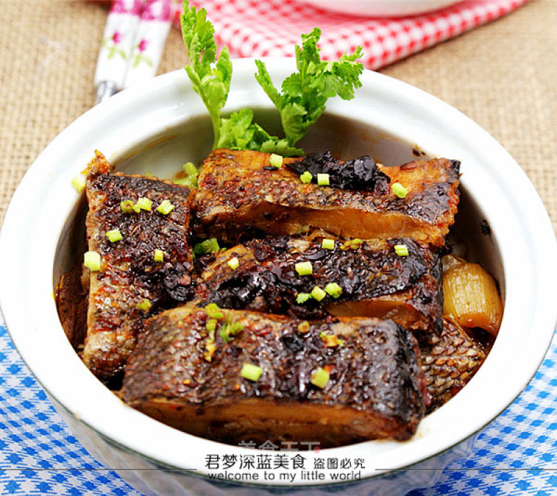 Steamed Cured Fish with Tempeh (attached: Method of Marinating Cured Fish with Deep-sea Fish) recipe