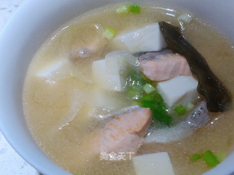 Salmon Miso Soup