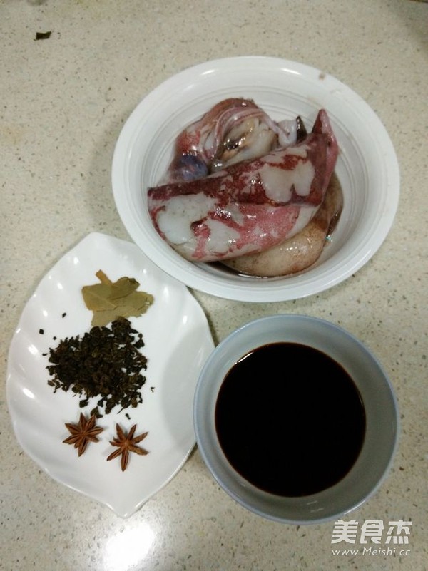 Tea-flavored Squid recipe