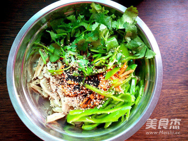 Shredded Tripe with Cold Sauce recipe