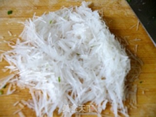 Fried Dumplings with Leek Vermicelli recipe