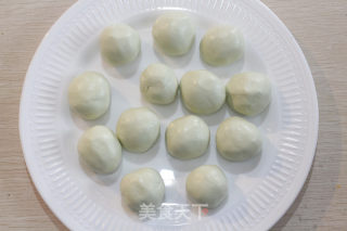 Salted Egg Yolk Green Tuan recipe