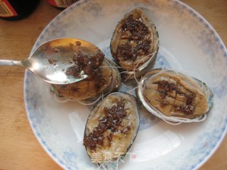 Steamed Abalone with Garlic Vermicelli recipe