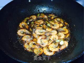 Sauce Fried Shrimp recipe