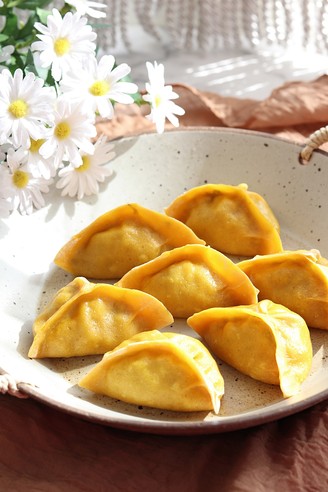 Pumpkin Sea Twine Steamed Dumplings, Have You Eaten Dumplings in Lidong Today? recipe