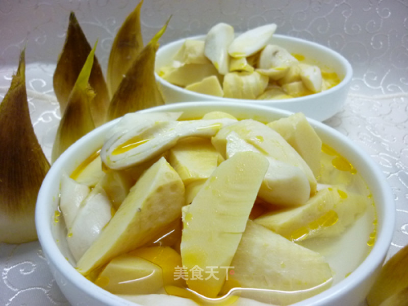 Spring Bamboo Shoots in Chicken Sauce recipe