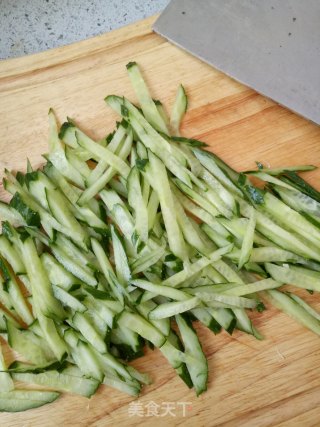 【tianjin】cool Cucumber Soybean Skin recipe