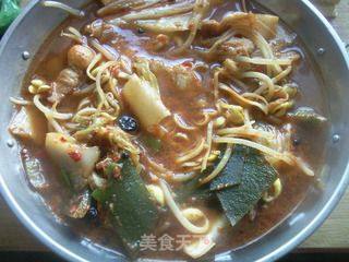 Korean Force Hot Pot recipe