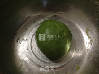 Matcha Bean Paste Egg Yolk Crisp recipe