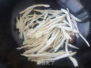 Shredded King Pleurotus in Oyster Sauce recipe