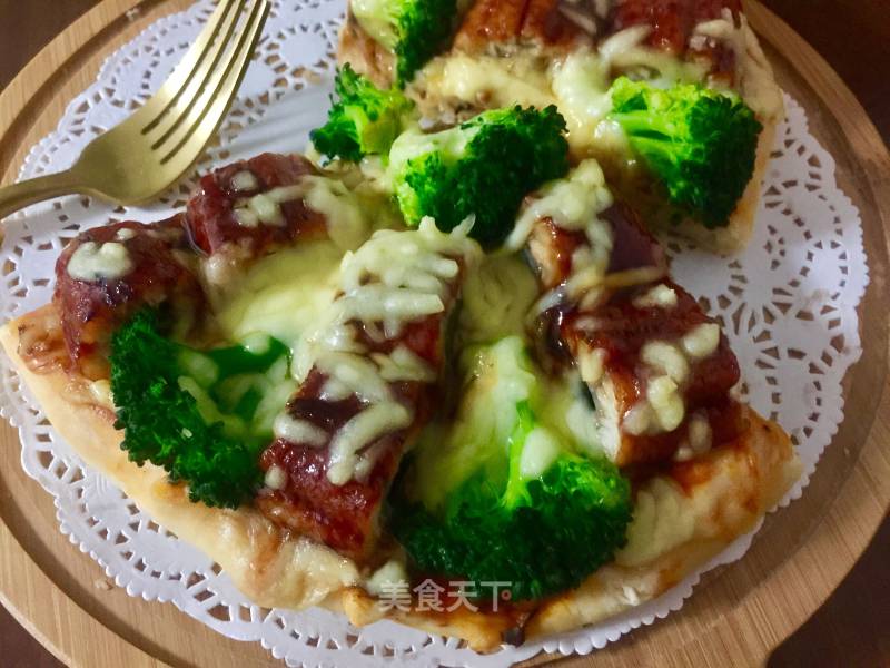 Kabayaki Eel Pizza recipe