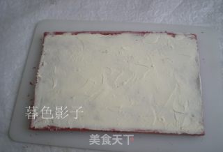 #四session Baking Contest is Love to Eat Festival#red Velvet Cream Rolls recipe