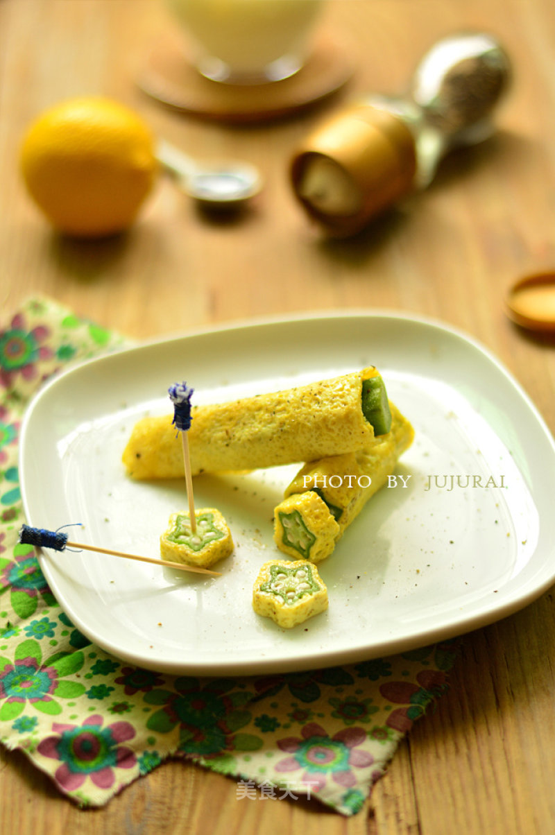 Okra Omelet recipe