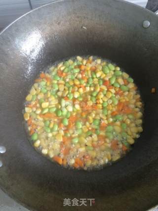 Stir-fried Three Diced Walnuts recipe